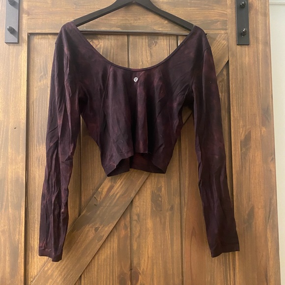 Lululemon cropped long sleeve - Picture 4 of 6